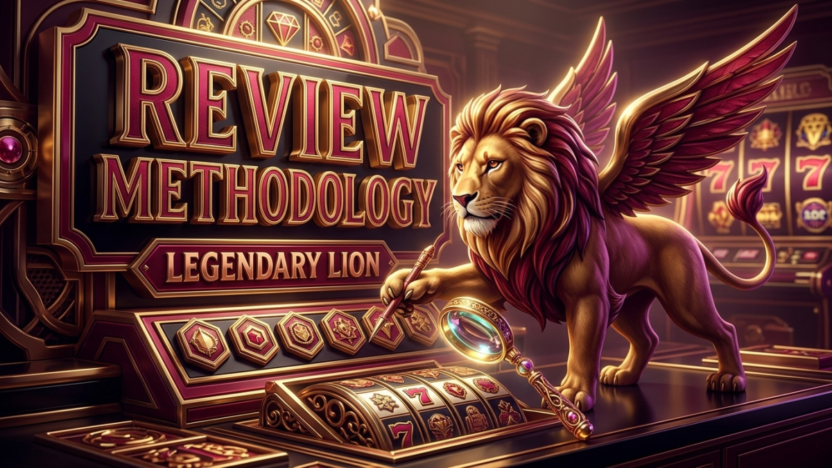 Analytical diagram showing our 7-stage casino review framework